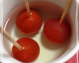 レンジも使わず♡ツルンと湯むきプチトマト作り方5写真