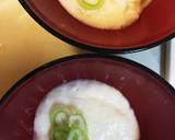 トマトとトロロのお味噌汁♡作り方2写真