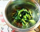 小松菜のからし和え作り方4写真