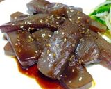 簡単節約♪焼肉風こんにゃくステーキ作り方7写真
