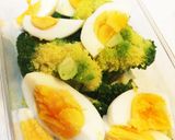 食材2つ☆ブロッコリーとゆで卵のサラダ作り方6写真