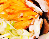 焼鮭リメイク☆焼鮭の残り野菜のあんかけ作り方1写真