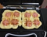 ＊アメリカンドック風ワッフル魚肉入り＊作り方3写真