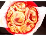 ☆カスタードのお花パン☆作り方17写真