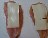 鶏ささみのキムチとチーズはさみ焼き作り方3写真