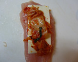 鶏ささみのキムチとチーズはさみ焼き作り方4写真