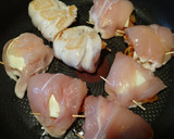 鶏ささみのキムチとチーズはさみ焼き作り方6写真