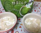 残ったお餅で抹茶みるくもち作り方1写真