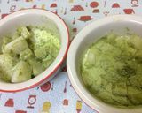 残ったお餅で抹茶みるくもち作り方2写真