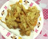 ♡鶏胸肉のかき揚げ天ぷら作り方3写真
