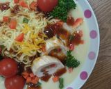 豆乳ビシソワーズの冷し麺♬柚子ジュレ添え作り方22写真