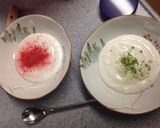 ひな祭り♪米粉でモチモチ三色蒸しパン作り方2写真