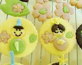 ひな祭りお雛様型抜きクッキー作り方7写真