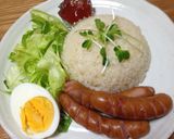 旨味ぎゅっ！炊飯器でごてあライス！作り方5写真