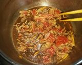 圧力鍋で簡単♪根菜たっぷり牛肉のしぐれ煮作り方3写真
