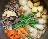 圧力鍋で簡単♪根菜たっぷり牛肉のしぐれ煮作り方6写真