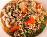 圧力鍋で簡単♪根菜たっぷり牛肉のしぐれ煮作り方8写真