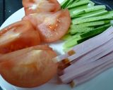ド定番だけど、美味しいごまだれ冷し中華♪作り方1写真