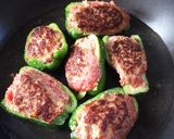 ふっくらジューシー☆ピーマンの肉詰め作り方4写真