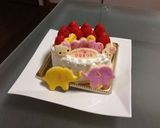 仲良しゾウさんクッキー作り方3写真