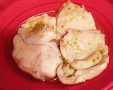 レンジで作った蒸し鶏とおろしのうどん作り方2写真