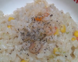 ☆超おいしい♪炊飯器エビマヨピラフ♪作り方10写真