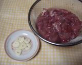 鶏レバーのにんにく甘辛煮作り方2写真