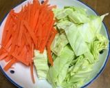 残り物でチャチャッと焼きそばパン！作り方1写真