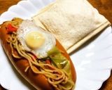 残り物でチャチャッと焼きそばパン！作り方5写真