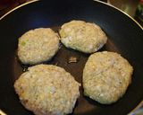 *キヌアと豆腐のハンバーグ風*作り方5写真