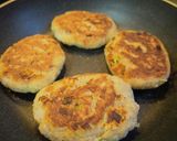 *キヌアと豆腐のハンバーグ風*作り方6写真