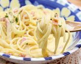 あっさり！スープカルボナーラ♡パスタ作り方8写真