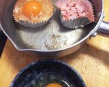 超簡単☆ハムたまご＊お弁当にサッと一品＊作り方3写真