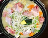 鍋 石狩鍋(白みそ )作り方2写真