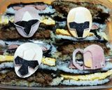 キャラ弁♡ニンニンジャー♡モモニンジャー作り方4写真