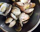 簡単☆土鍋であさりの炊き込みごはん作り方4写真