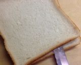 サンドイッチすみっこぐらし♡しろくま作り方1写真