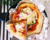 HMで絶品♡発酵無しの簡単フライパンピザ作り方6写真