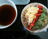 マルちゃん正麺冷やし中華　つけ麺風作り方5写真