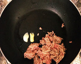 一人暮らしのランチ簡単挽肉オイスター炒飯作り方2写真