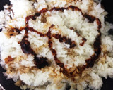 一人暮らしのランチ簡単挽肉オイスター炒飯作り方4写真