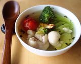 スパイシーチキンベジタブルスープ作り方5写真