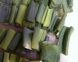 葉玉ねぎの葉っぱと卵まるごと味噌汁♪作り方1写真