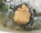 葉玉ねぎの葉っぱと卵まるごと味噌汁♪作り方5写真