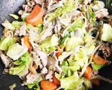 具だくさんのオムそば弁当♡作り方1写真