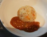 ☆1歳誕生日☆　アンパンマンカレー作り方3写真