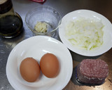 簡単♪コンビーフの卵とじ作り方1写真