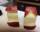 簡単！ひな祭りんご♡作り方4写真