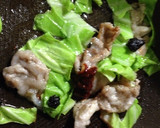 簡単☆豚肉とキャベツの豆鼓醤炒め作り方6写真