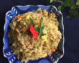 炊飯器で＊野菜たっぷり！ウインナー炒飯作り方7写真